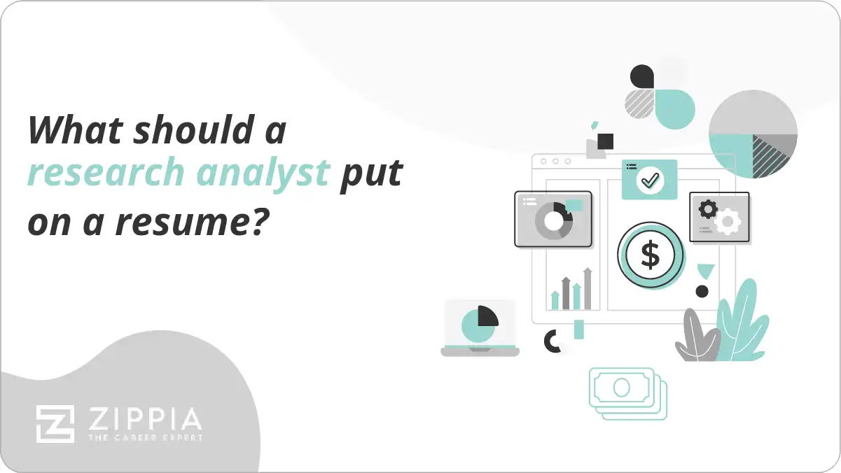 What should a research analyst put on a resume?