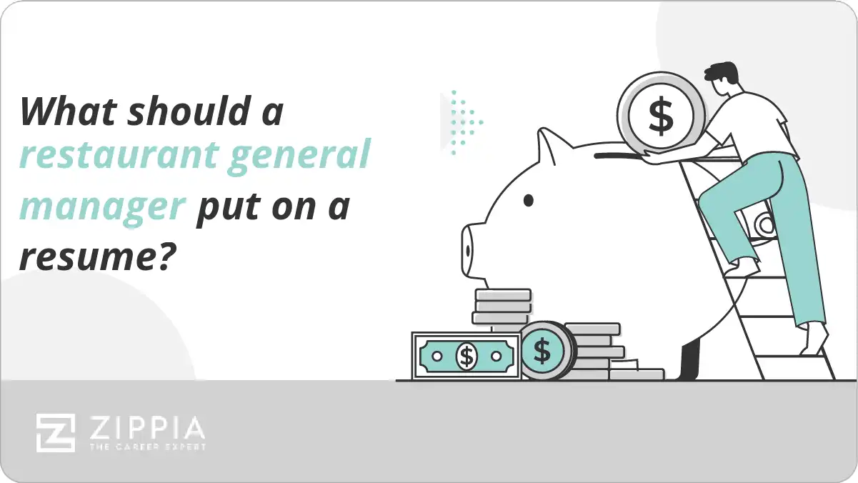 What should a restaurant general manager put on a resume? Zippia