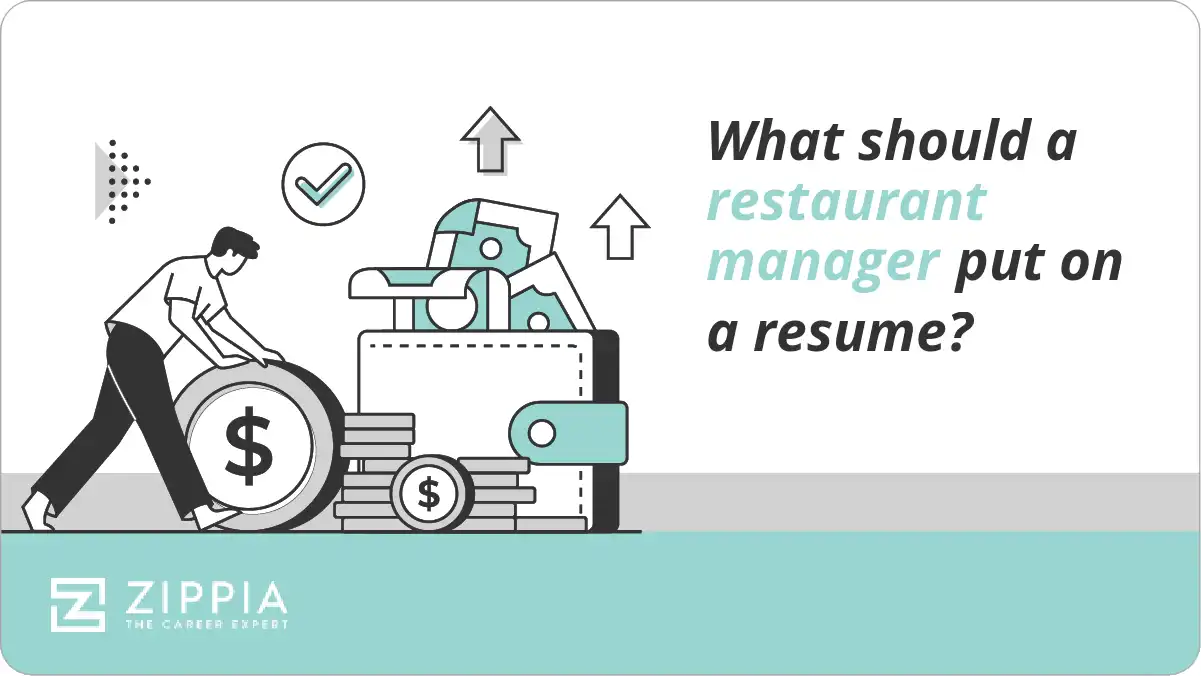 What should a restaurant manager put on a resume?
