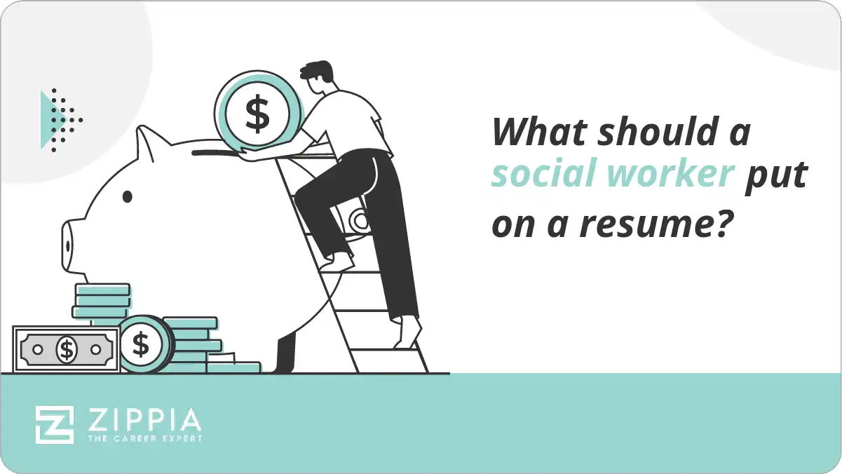 What should a social worker put on a resume?