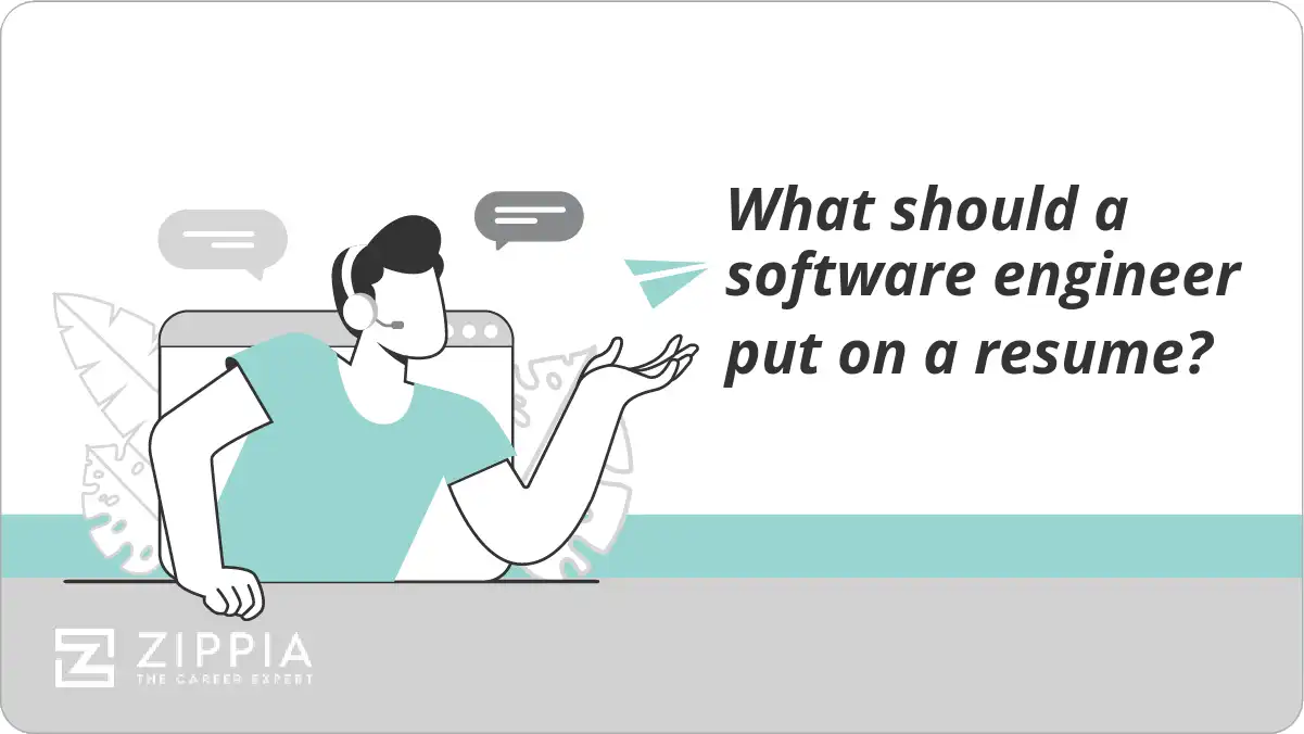 What should a software engineer put on a resume?