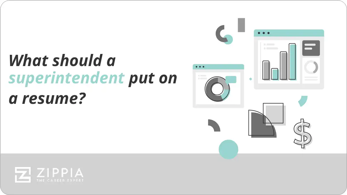 What should a superintendent put on a resume?