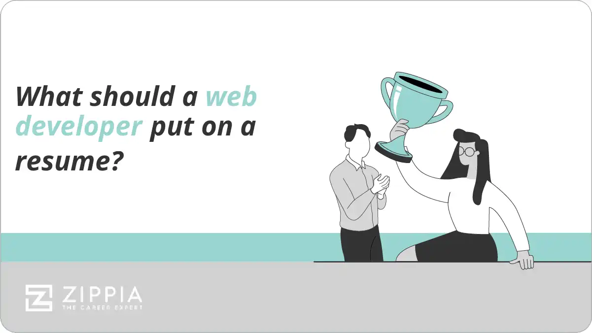 What should a web developer put on a resume?
