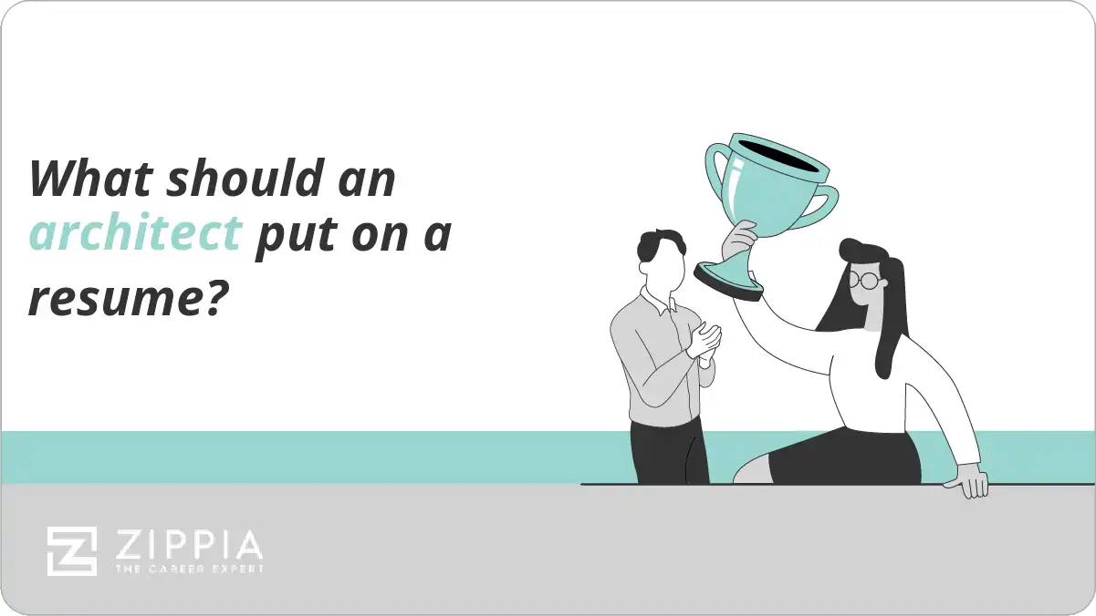 What should an architect put on a resume?