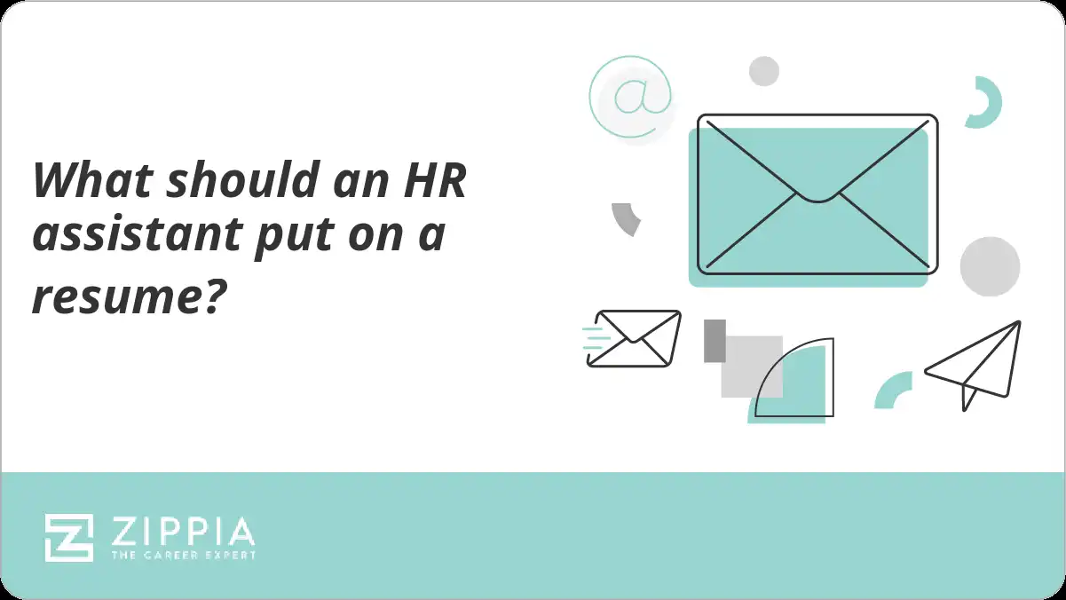 What should an HR assistant put on a resume?