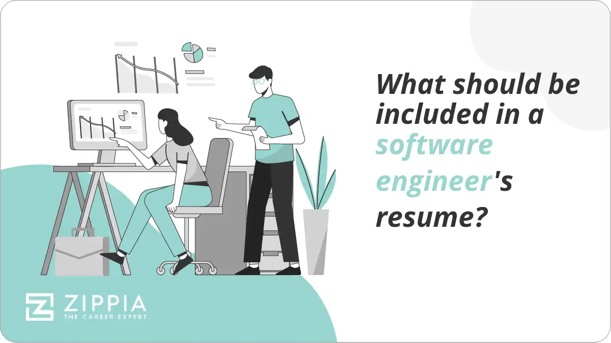 What should be included in a software engineer's resume?
