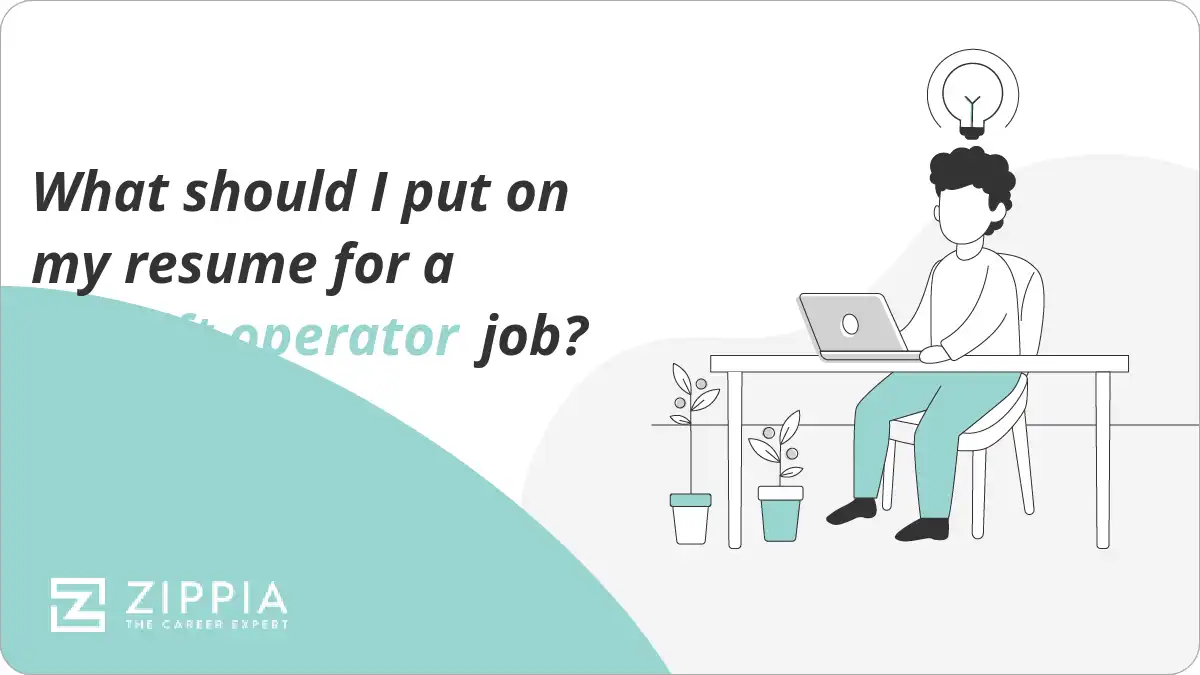 What should I put on my resume for a forklift operator job?