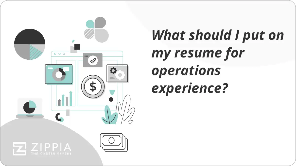 What should I put on my resume for operations experience?