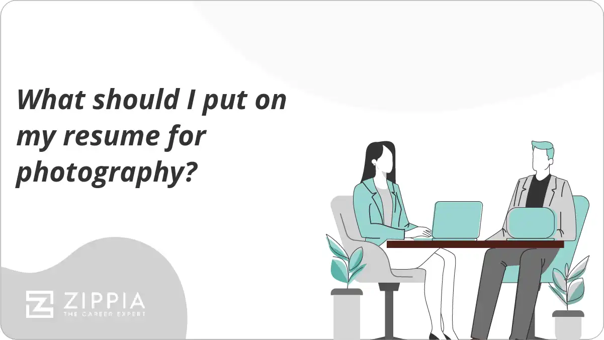 What should I put on my resume for photography?