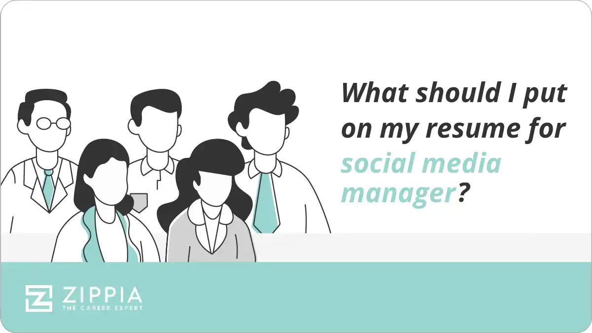 What should I put on my resume for social media manager?