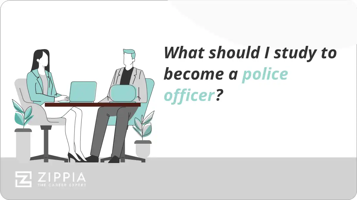 What should I study to become a police officer?