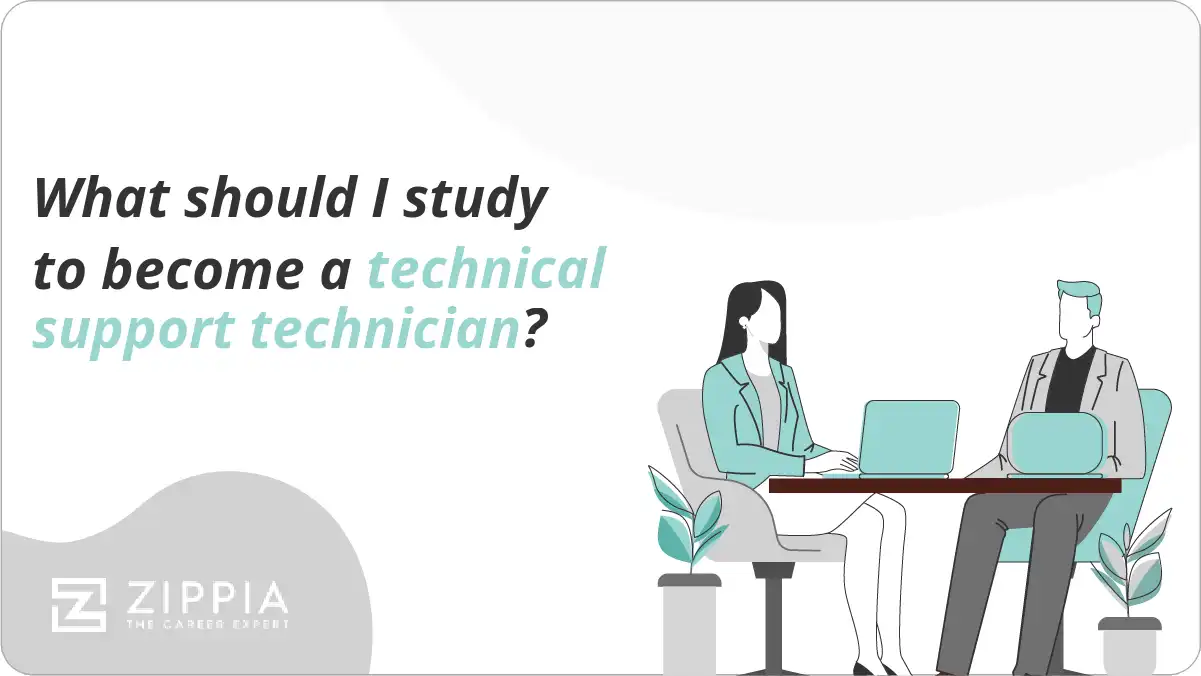 What should I study to become a technical support technician?