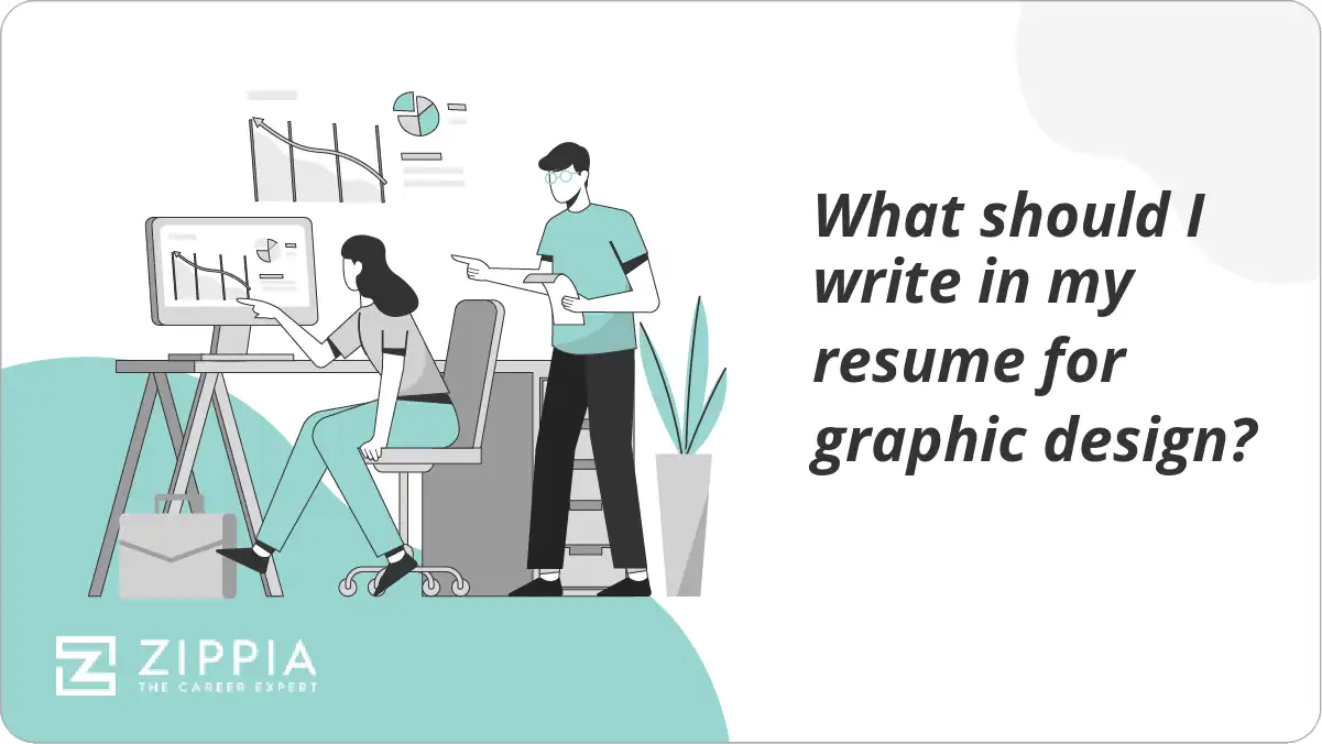 What should I write in my resume for graphic design?