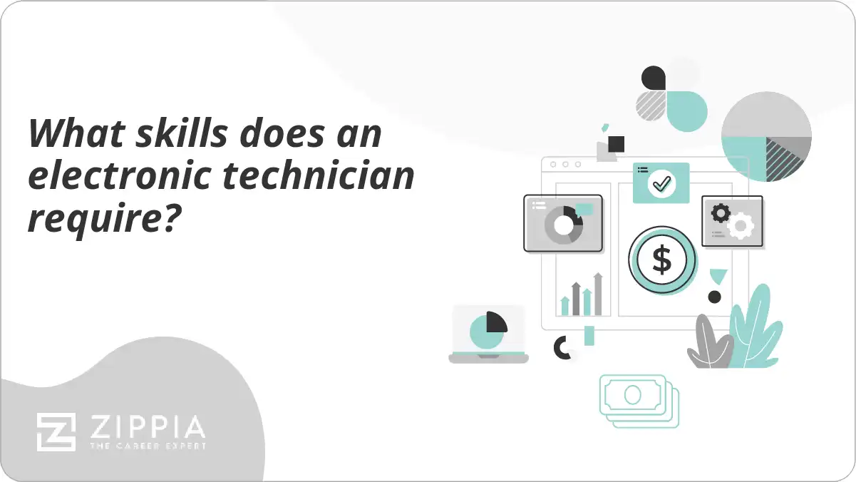 What skills does an electronic technician require?