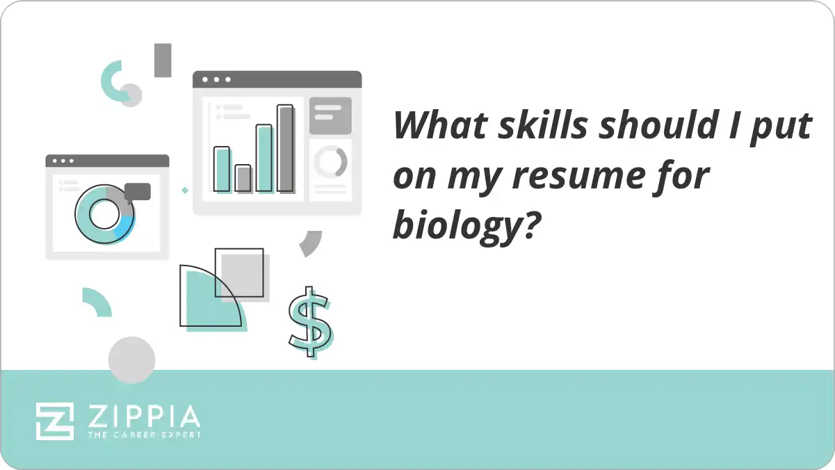 What skills should I put on my resume for biology?