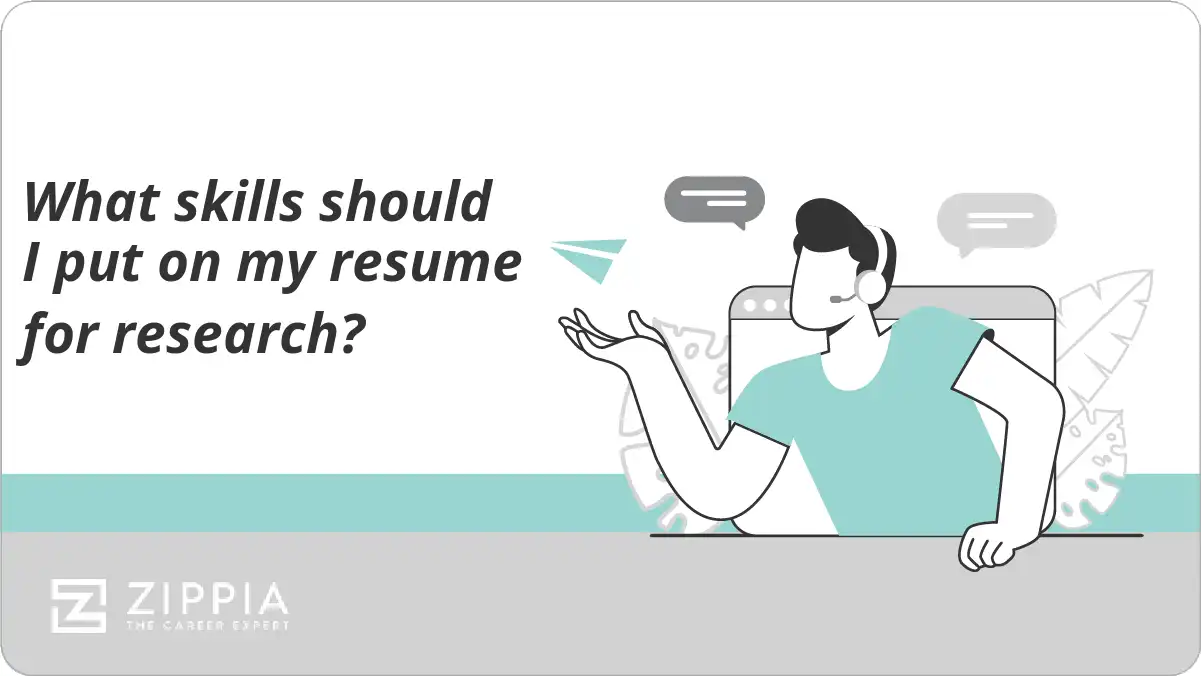 What skills should I put on my resume for research?