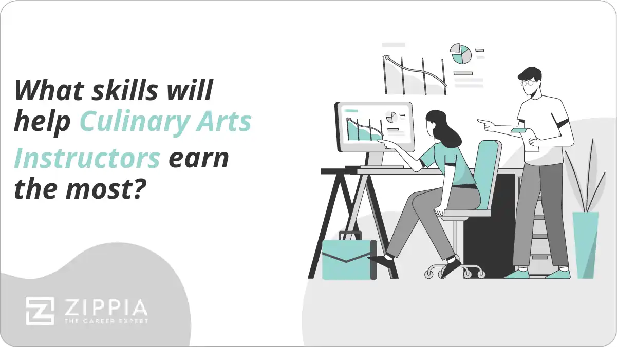 What skills will help Culinary Arts Instructors earn the most?