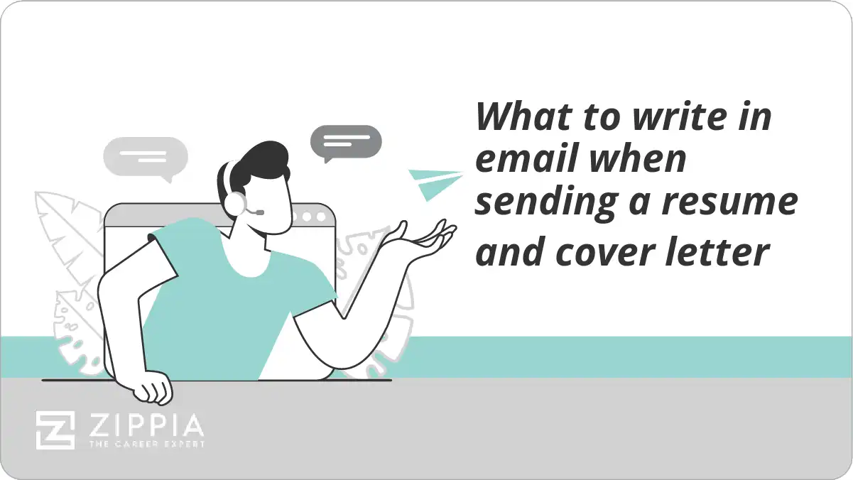What to write in email when sending a resume and cover letter
