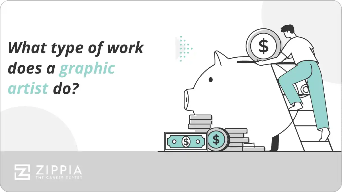 What type of work does a graphic artist do?
