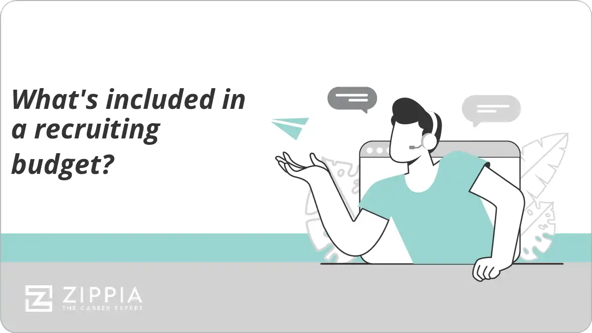 What's included in a recruiting budget?