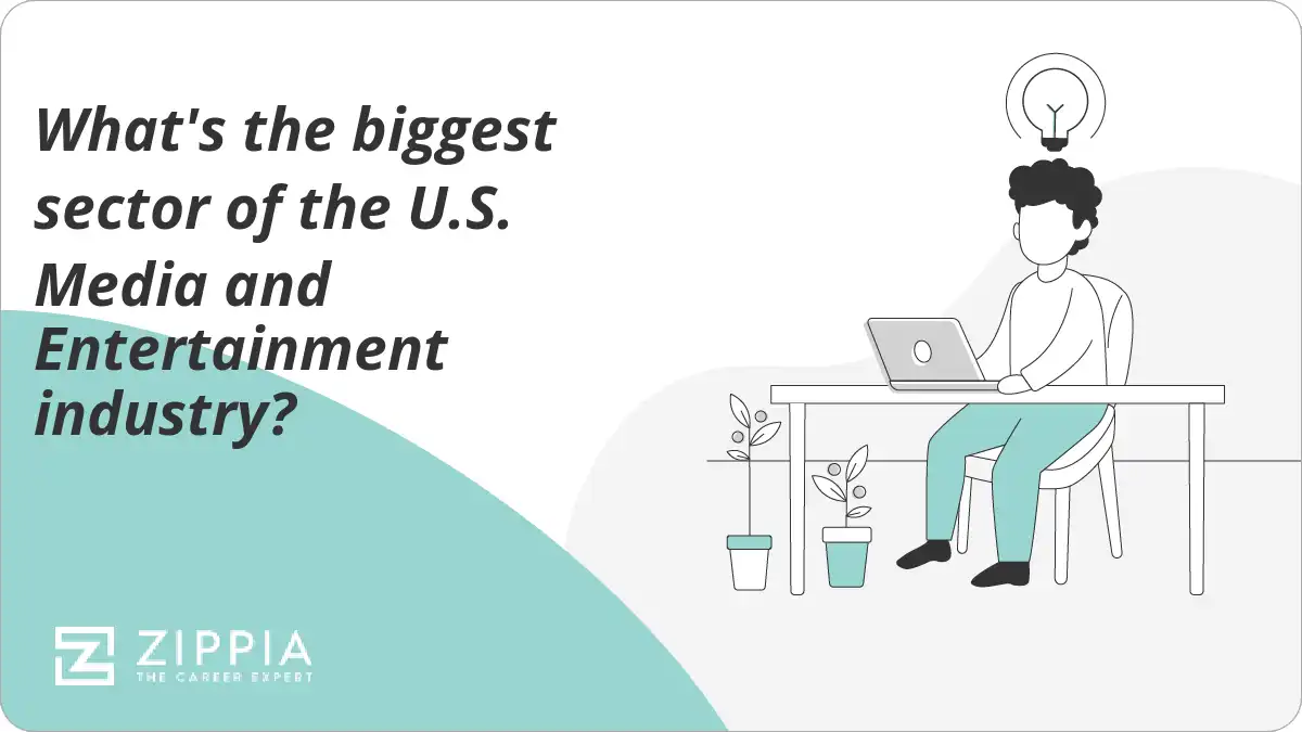 What's the biggest sector of the U.S. Media and Entertainment industry?