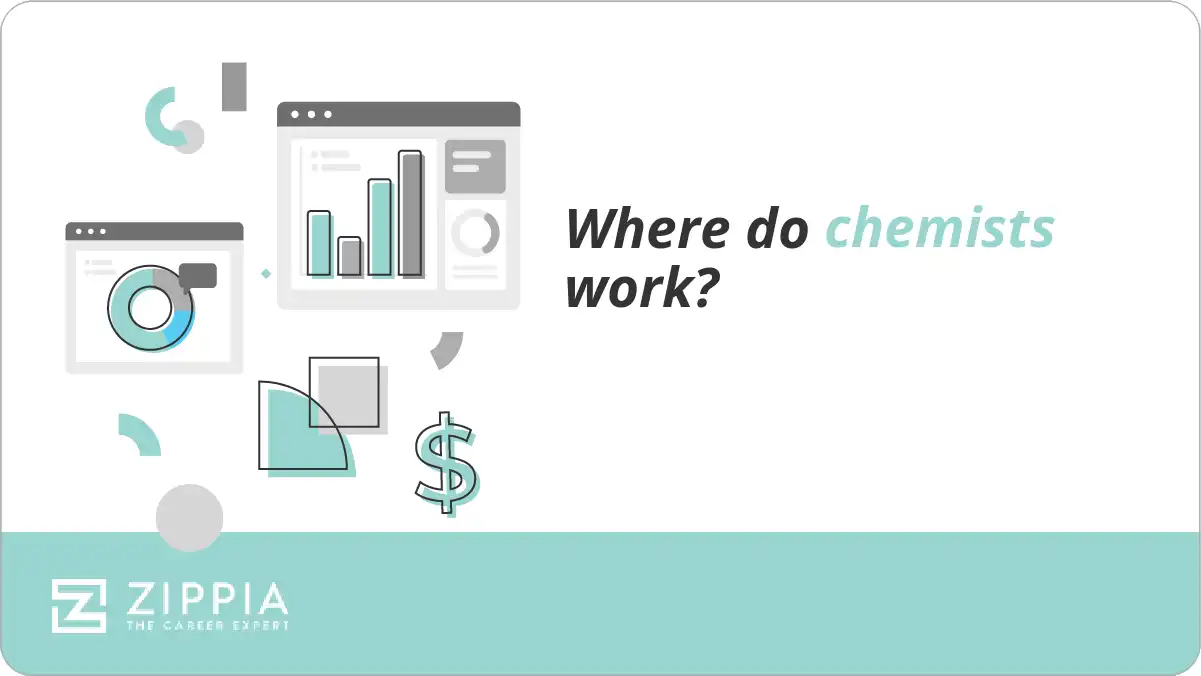 Where do chemists work?