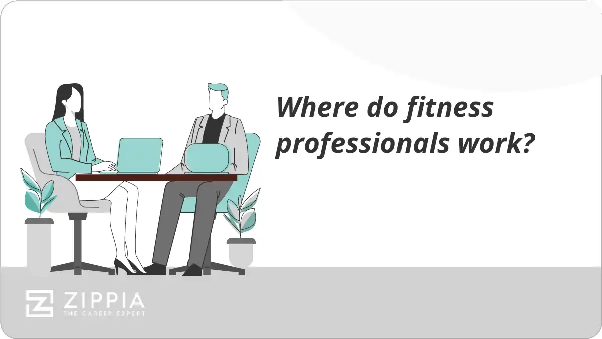 Where do fitness professionals work?