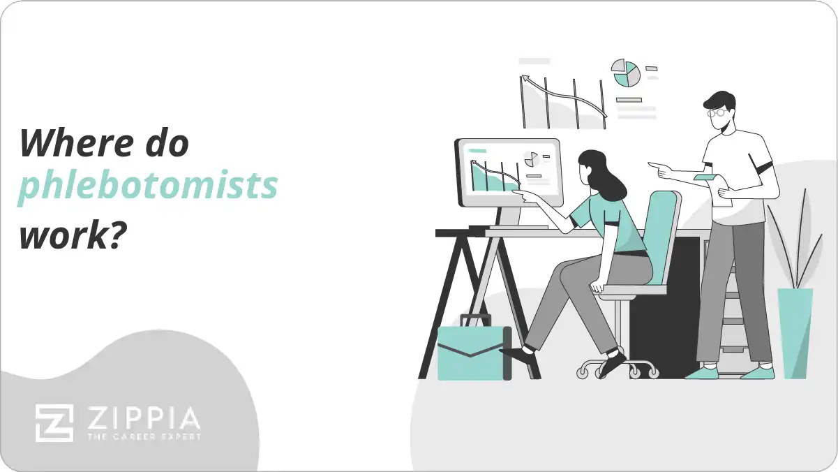 Where do phlebotomists work?