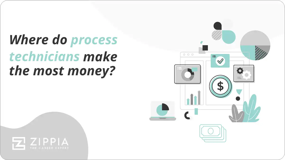 Where do process technicians make the most money?
