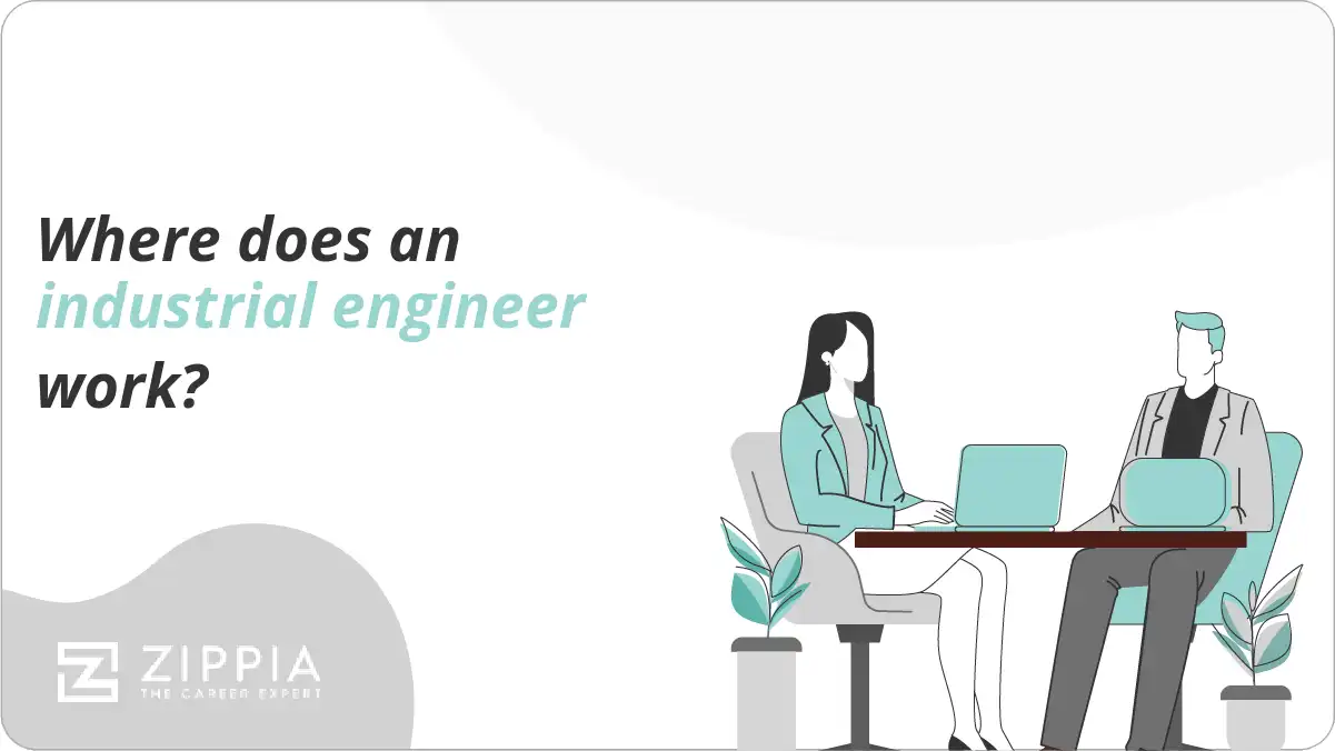 Where does an industrial engineer work?