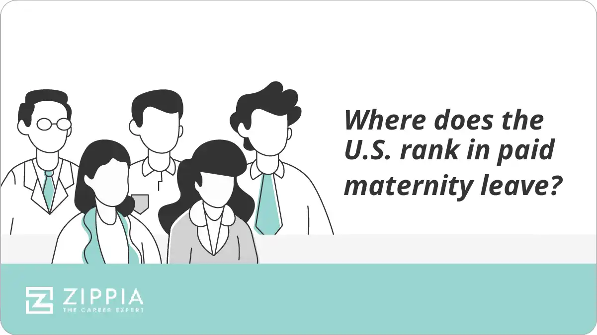 Where does the U.S. rank in paid maternity leave?