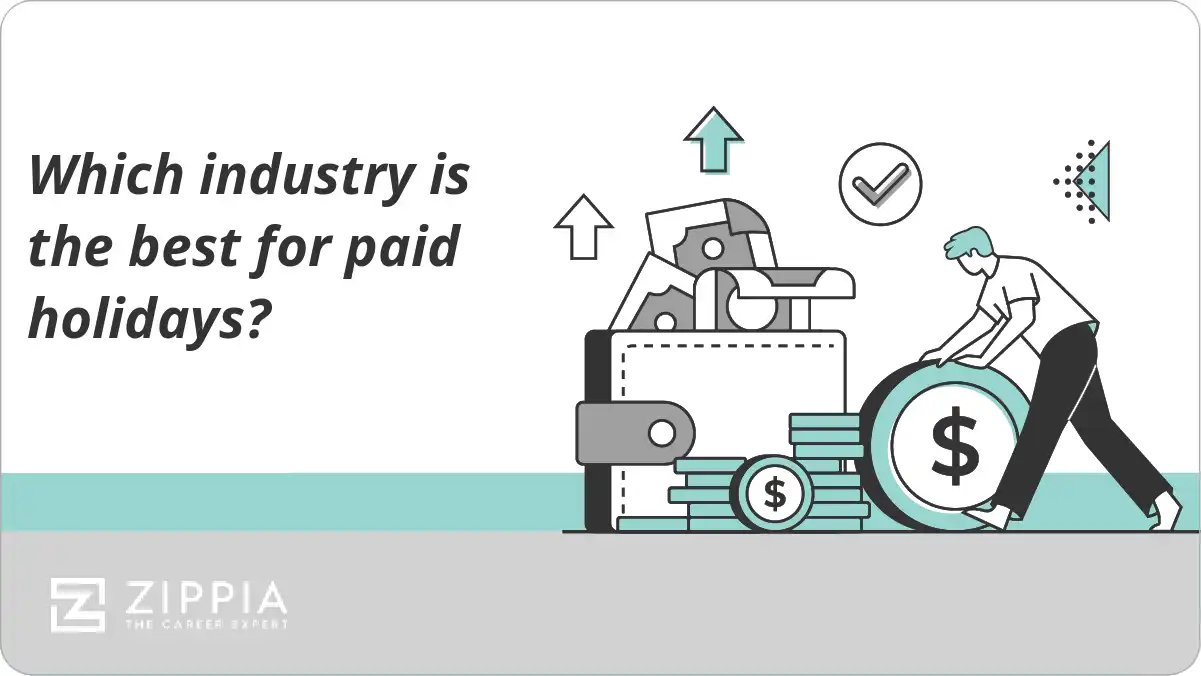 Which industry is the best for paid holidays?