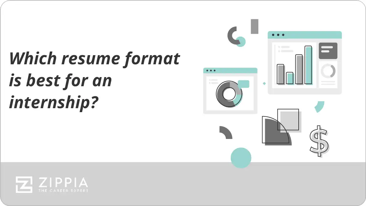 Which resume format is best for an internship?