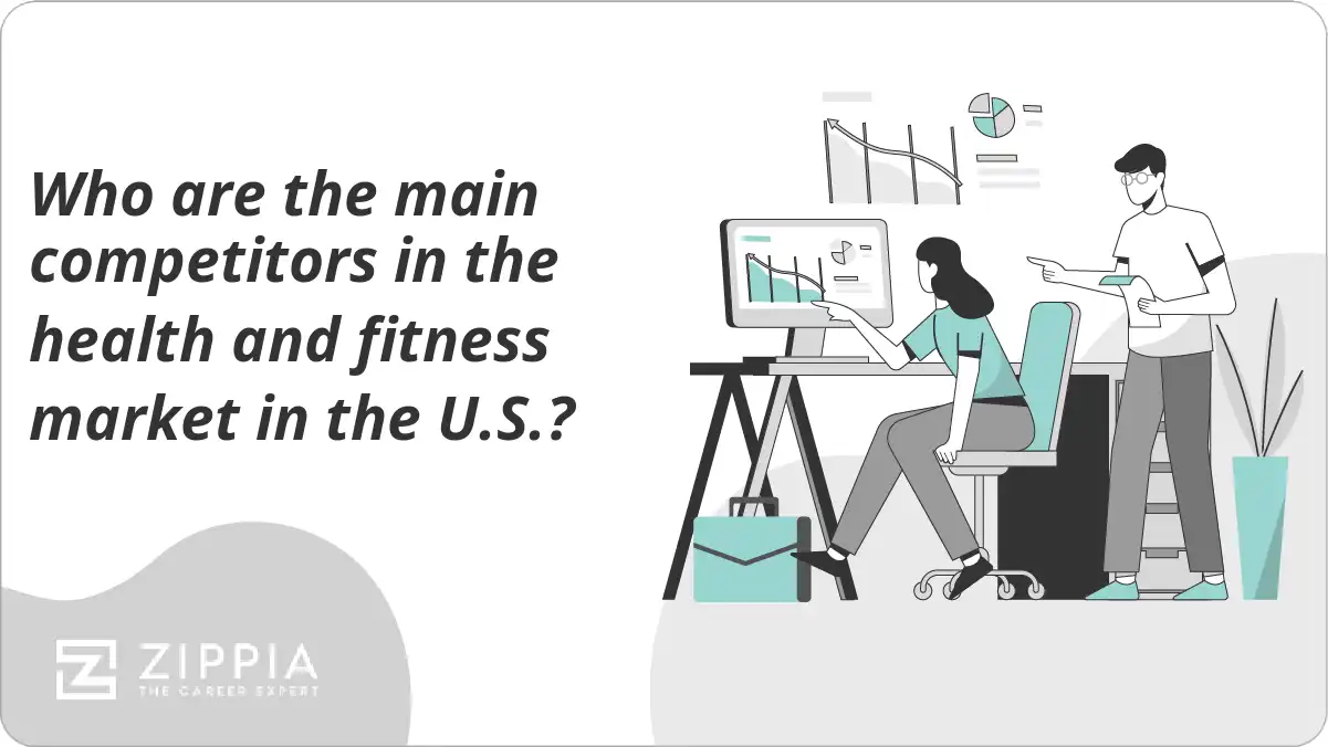 Who are the main competitors in the health and fitness market in the U.S.?