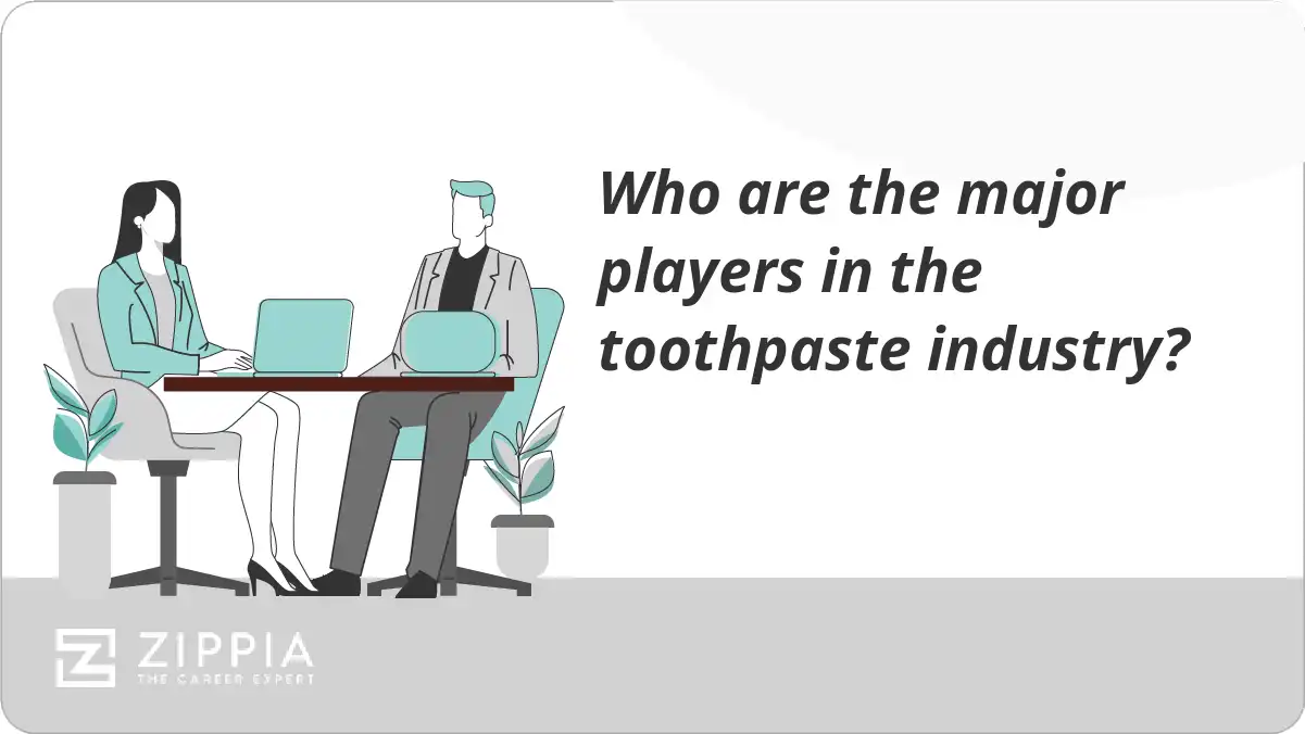 Who are the major players in the toothpaste industry?