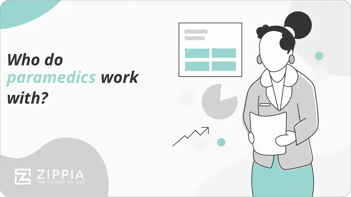 Who do paramedics work with?