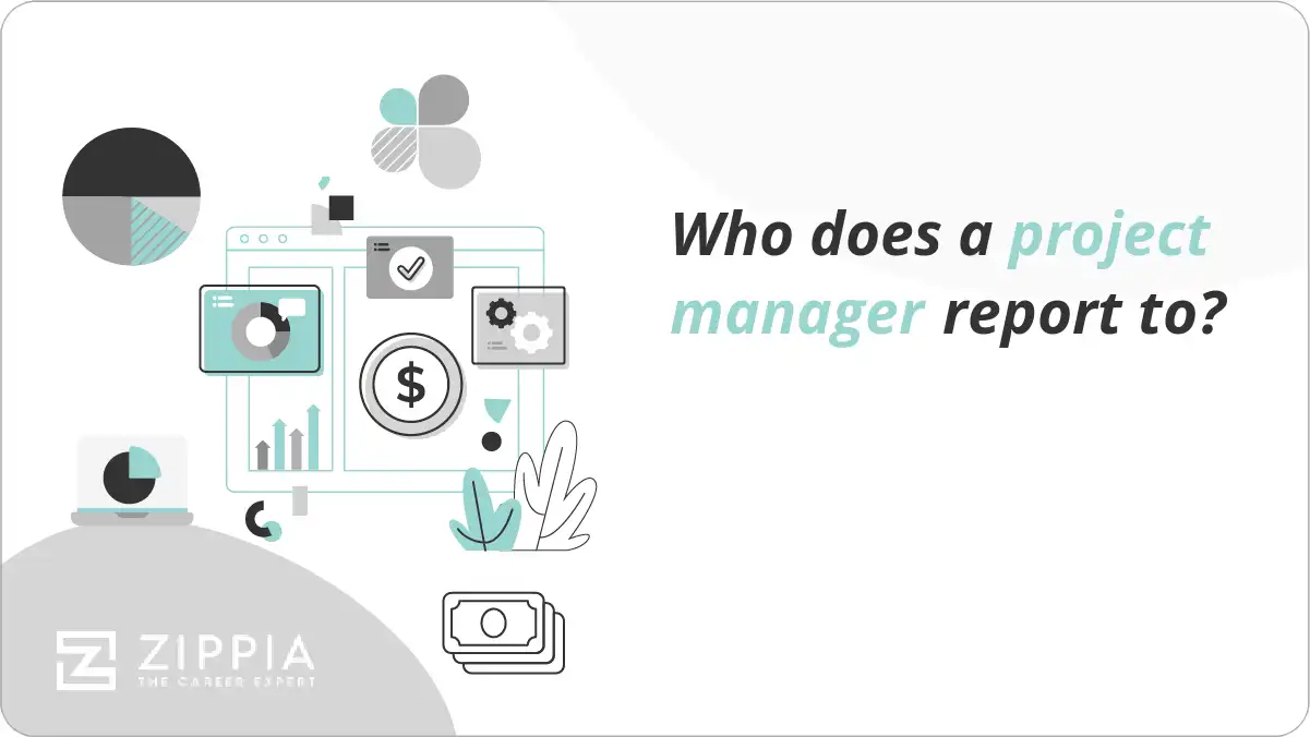 Who does a project manager report to?