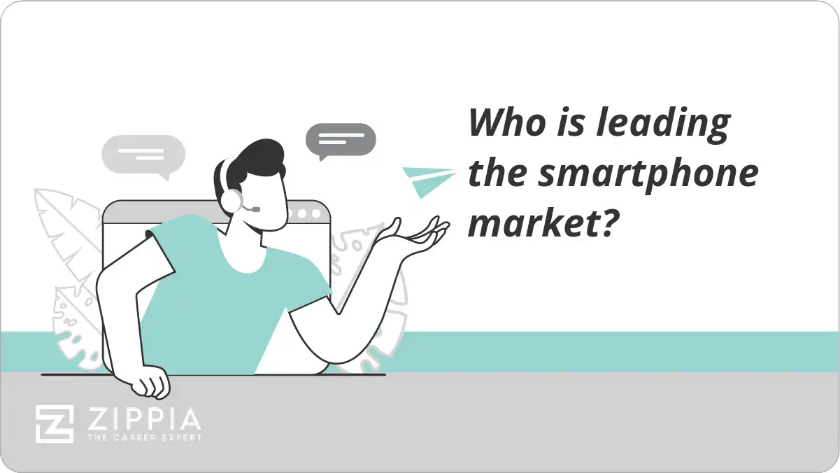 Who is leading the smartphone market?