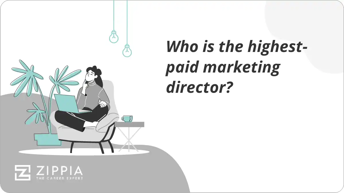 Who is the highest-paid marketing director?
