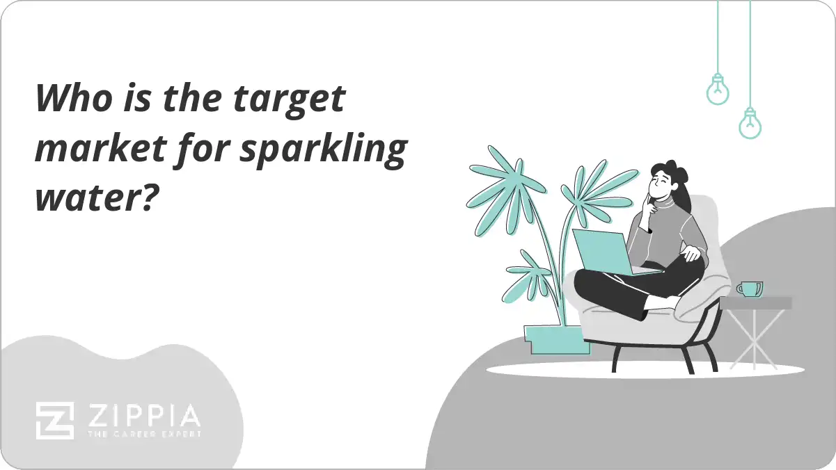 Who is the target market for sparkling water?