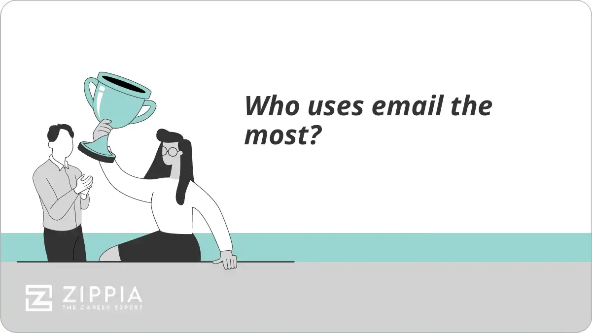 Who uses email the most?