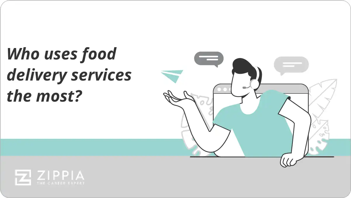 Who uses food delivery services the most?