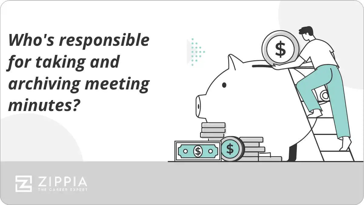 Who's responsible for taking and archiving meeting minutes?