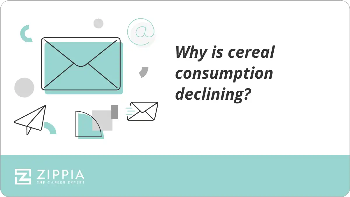 Why is cereal consumption declining?